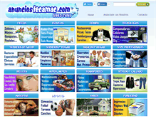 Tablet Screenshot of anunciostecamac.com